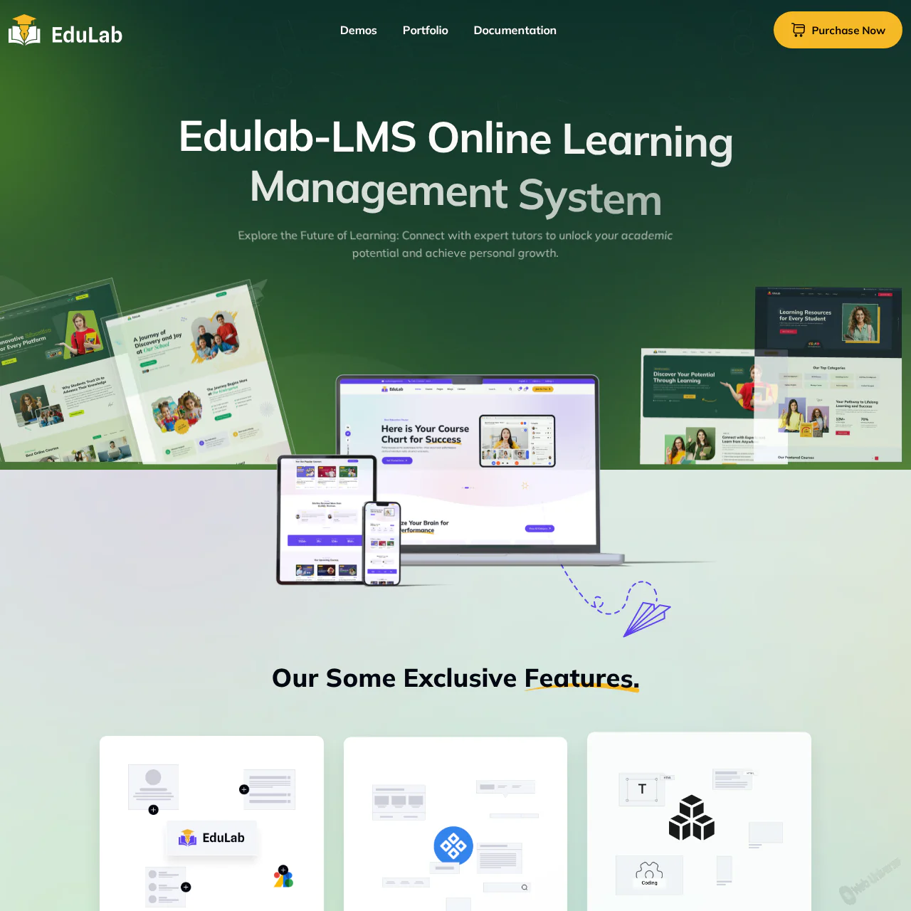Edulab LMS - Laravel Learning Management System with Tailwind CSS