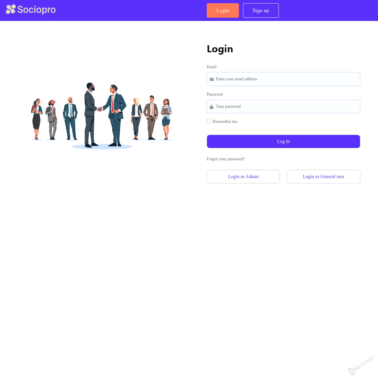 Sociopro - Laravel Private Social Network