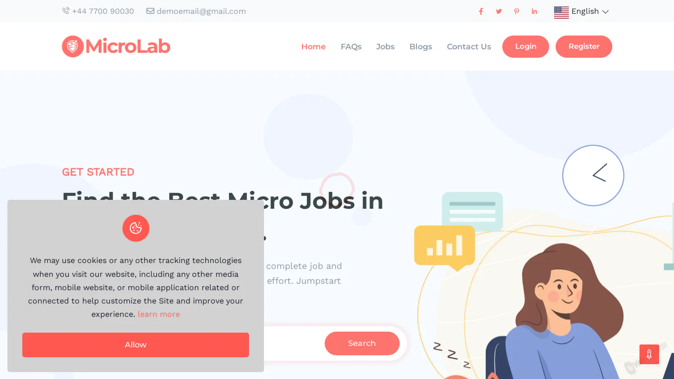 MicroLab - Micro Job Freelancing Platform